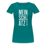 Mein Schatz Frauen Premium T-Shirt - Divablau