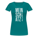 Mein Schatz Frauen Premium T-Shirt - Divablau