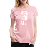 Mein Schatz Frauen Premium T-Shirt - Hellrosa