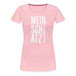 Mein Schatz Frauen Premium T-Shirt - Hellrosa