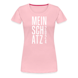 Mein Schatz Frauen Premium T-Shirt - Hellrosa