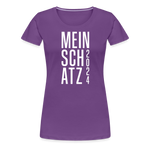 Mein Schatz Frauen Premium T-Shirt - Lila