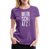 Mein Schatz Frauen Premium T-Shirt - Lila