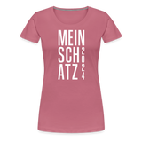 Mein Schatz Frauen Premium T-Shirt - Malve