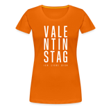 Valentinstag Frauen Premium T-Shirt - Orange