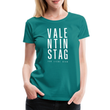 Valentinstag Frauen Premium T-Shirt - Divablau