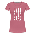 Valentinstag Frauen Premium T-Shirt - Malve