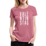 Valentinstag Frauen Premium T-Shirt - Malve