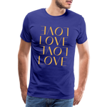 Love Männer Premium T-Shirt - Königsblau