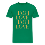 Love Männer Premium T-Shirt - Kelly Green