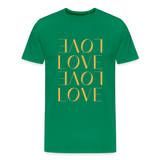 Love Männer Premium T-Shirt - Kelly Green