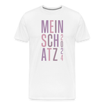 Schatz Männer Premium T-Shirt - weiß