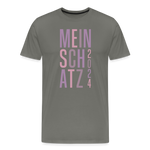 Schatz Männer Premium T-Shirt - Asphalt