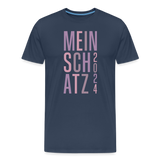 Schatz Männer Premium T-Shirt - Navy