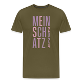 Schatz Männer Premium T-Shirt - Khaki