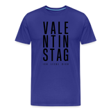 Valentinstag Männer Premium T-Shirt - Königsblau