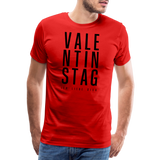 Valentinstag Männer Premium T-Shirt - Rot