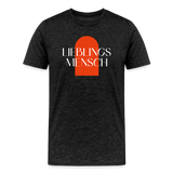 Lieblingsmensch Männer Premium T-Shirt - Anthrazit