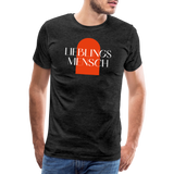 Lieblingsmensch Männer Premium T-Shirt - Anthrazit