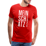 Schatz Männer Premium T-Shirt - Rot