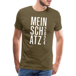 Schatz Männer Premium T-Shirt - Khaki