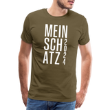 Schatz Männer Premium T-Shirt - Khaki