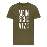 Schatz Männer Premium T-Shirt - Khaki