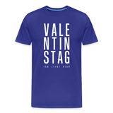 Valentinstag Männer Premium T-Shirt - Königsblau