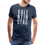 Valentinstag Männer Premium T-Shirt - Navy