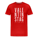 Valentinstag Männer Premium T-Shirt - Rot