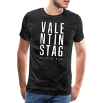 Valentinstag Männer Premium T-Shirt - Anthrazit