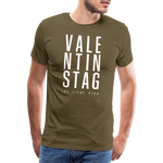 Valentinstag Männer Premium T-Shirt - Khaki