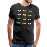 Let It Bee Männer Premium T-Shirt - Schwarz