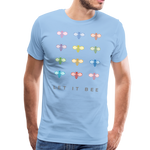 Let It Bee Männer Premium T-Shirt - Sky