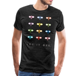 Let It Bee Männer Premium T-Shirt - Anthrazit