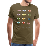 Let It Bee Männer Premium T-Shirt - Khaki