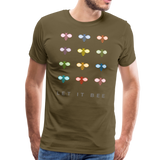 Let It Bee Männer Premium T-Shirt - Khaki