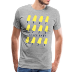 Ice Ice Baby Männer Premium T-Shirt - Grau meliert