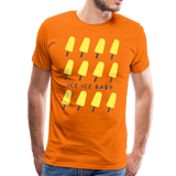 Ice Ice Baby Männer Premium T-Shirt - Orange