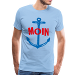 Moin Männer Premium T-Shirt - Sky