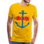 Moin Männer Premium T-Shirt - Sonnengelb