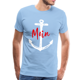 Moin Männer Premium T-Shirt - Sky