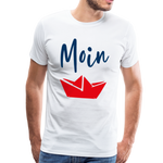 Moin Männer Premium T-Shirt - Weiß