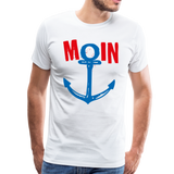 Moin Männer Premium T-Shirt - Weiß