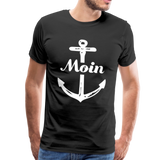 Moin Männer Premium T-Shirt - Schwarz