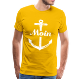 Moin Männer Premium T-Shirt - Sonnengelb