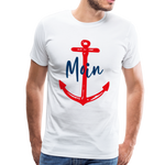 Moin Männer Premium T-Shirt - Weiß