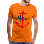 Moin Männer Premium T-Shirt - Orange