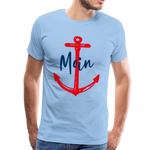 Moin Männer Premium T-Shirt - Sky