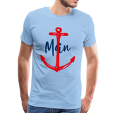 Moin Männer Premium T-Shirt - Sky